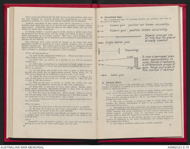 Machine gun notes / issued by the General Staff. Variant title ...