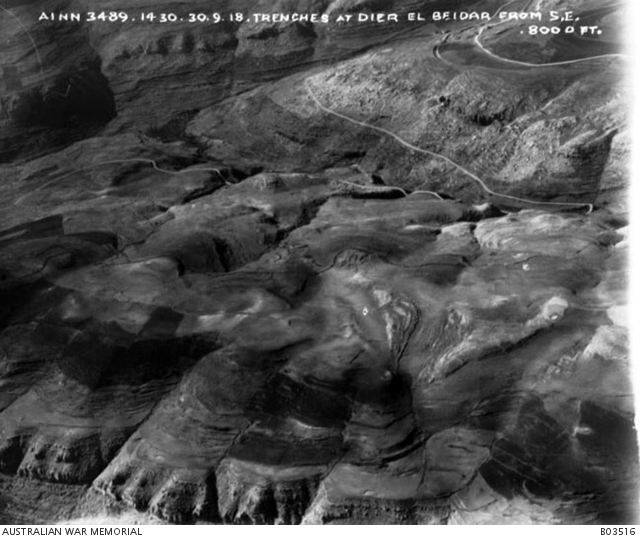 aerial-photograph-of-roads-and-trenches-at-dier-el-beidar-taken-from