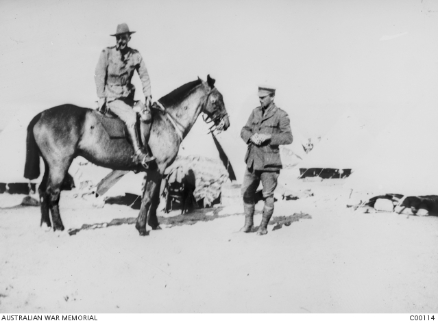 Lieutenant Colonel James Campbell Robertson CMG, 12th Brigade (mounted ...