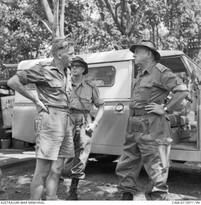 Vietnam. 1967-10. Welfare Officer with 7th Battalion, The Royal ...