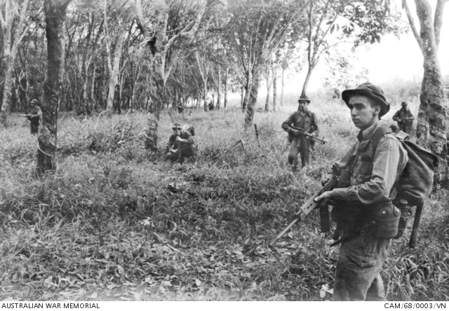 South Vietnam. 1968-01. Troops of 3rd Battalion, The Royal ...