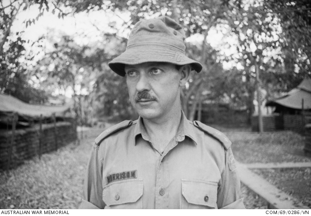 Nui Dat, South Vietnam. 1969-05. Portrait of Lieutenant Colonel A. L ...