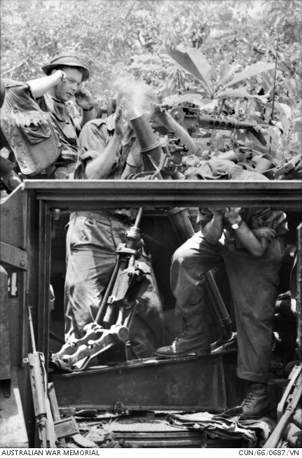 Vietnam. 1966-08-19. Troops of the 6th Battalion, The Royal Australian ...
