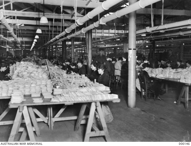 Portion of the redirection sorting room at the Australian Base Post ...