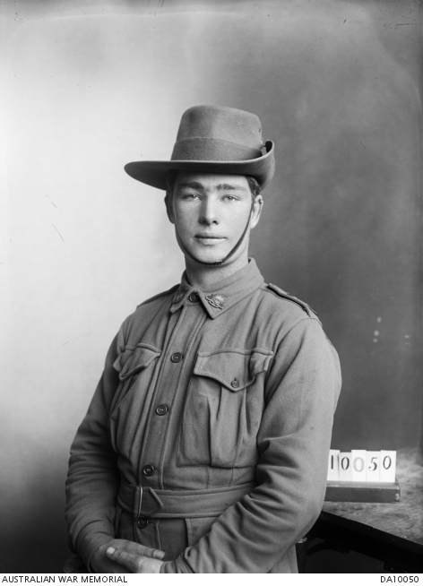 Portrait of Private William John Thomas Weaver