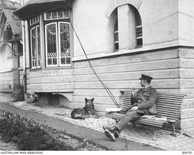 An informal portrait of Brigadier General Walter Ramsay McNicoll CMG ...