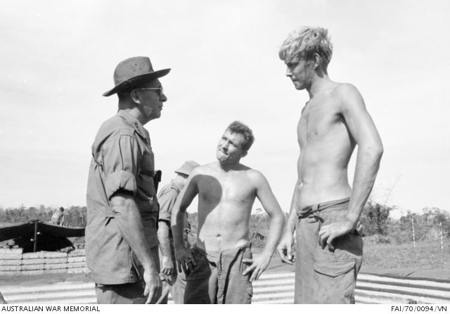 Phuoc Tuy Province, South Vietnam. February 1970. General (Gen) R. E ...