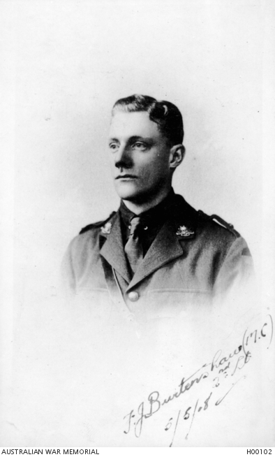 Portrait of Lieutenant Francis Joseph Burtenshaw