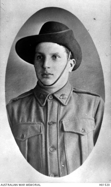 Studio portrait of 2366 Driver Albert George Goff, 57th Battalion of ...