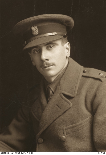 PORTRAIT OF MAJOR G.A. VASEY, BRIGADE MAJOR 11TH AUSTRALIAN INFANTRY ...