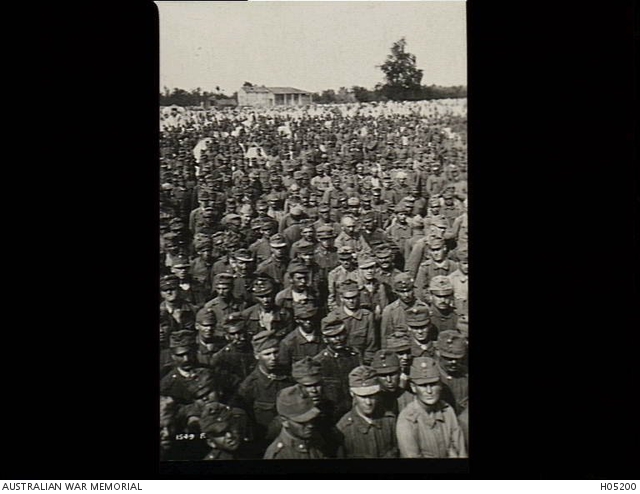 Italy. c. 1918. Austrian Army prisoners of war recently captured by the ...