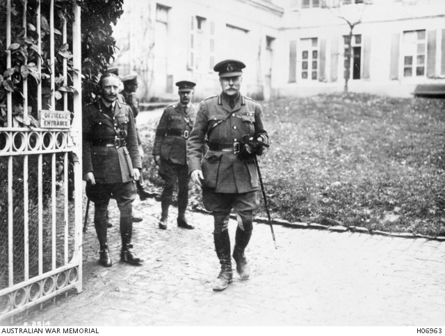 Field Marshal Sir Douglas Haig, Commander in Chief Allied Forces ...