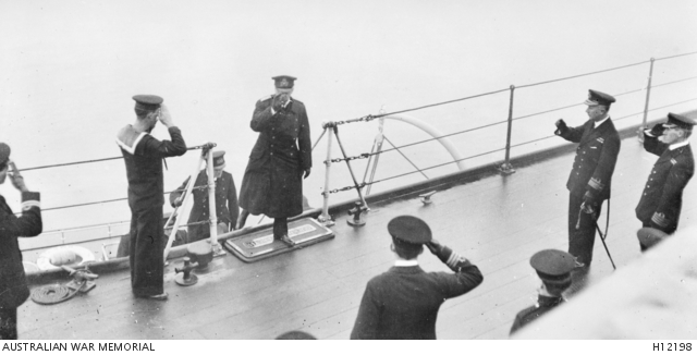 Firth of Forth, Scotland. 21 November 1918. Admiral von Meurer, Commanding  the German Fleet,  | Australian War Memorial