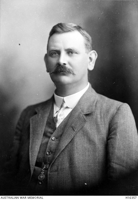 Portrait of the Honourable Sir Hal P. Colebatch who was Premier of ...