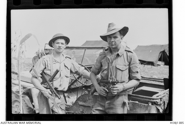 Two drivers of the 3rd Battalion, The Royal Australian Regiment (3RAR ...
