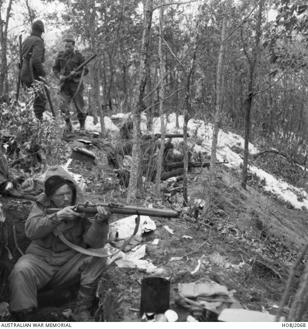 Korea. c 1951. Troops of 3rd Battalion, The Royal Australian Regiment ...