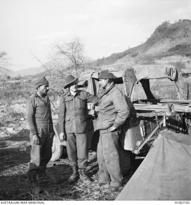 An unidentified soldier (centre) with the 3rd Battalion, The Royal ...
