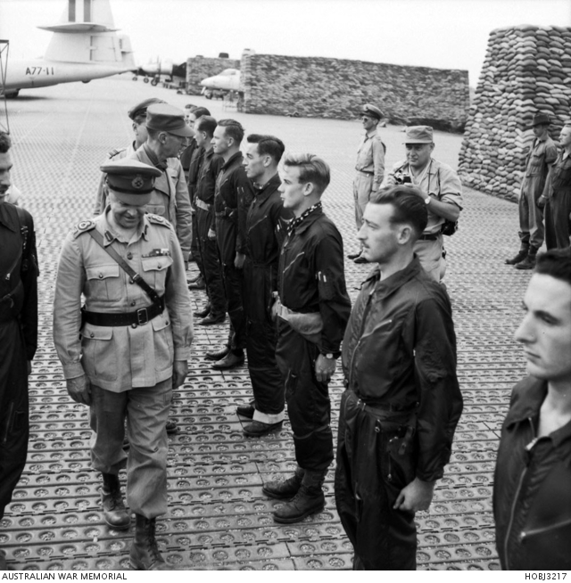 Kimpo Air Base, South Korea. 13 June 1952. Field Marshal Lord Alexander ...