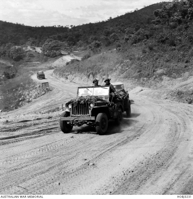 Four soldiers, possibly from the 1st Battalion, The Royal Australian ...