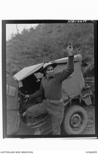 Korea. December 1953. Private (Pte) Ted Cooper, S Company, 3rd ...