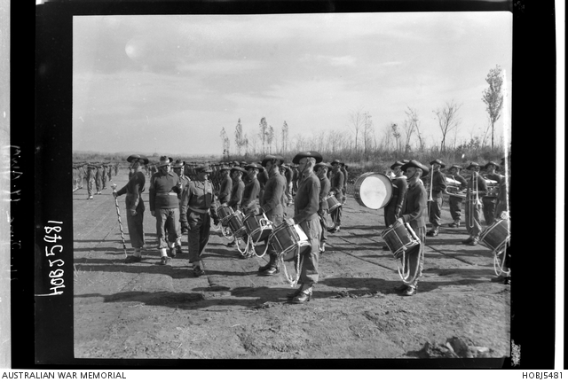 Korea. 4 November 1954. The Royal Australian Regiment (RAR) holds a ...