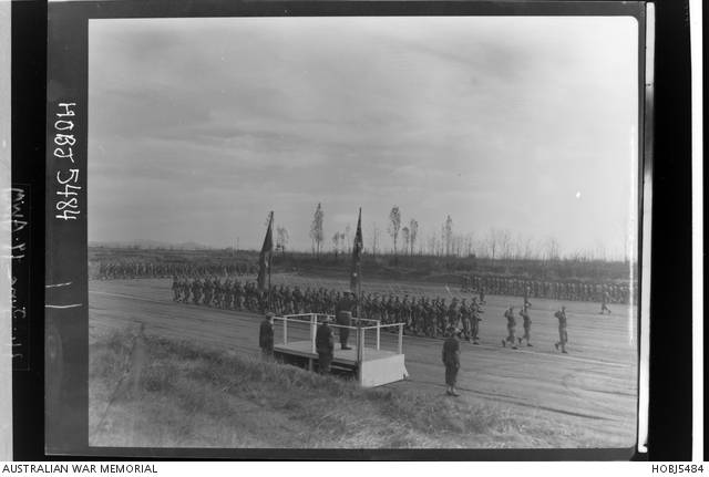 Korea. 4 November 1954. The Royal Australian Regiment (RAR) holds a ...