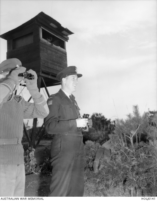Flight Lieutenant (Flt Lt) R Boyd (right), of Sydney, NSW, RAAF ...