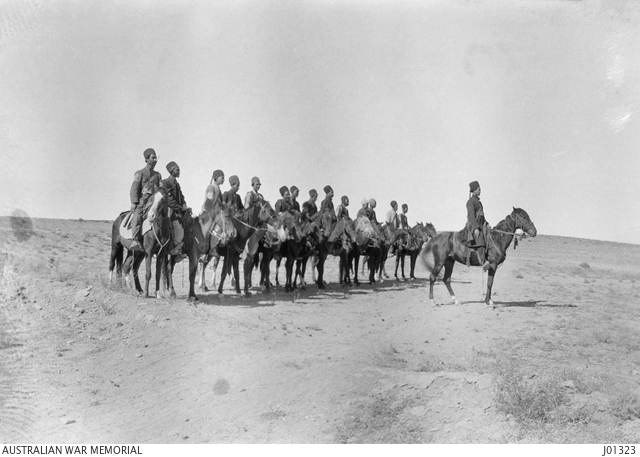 A group of Captain William's irregular cavalry (part of the ...