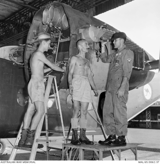 Two RAAF and a US Army man who were among the team responsible for the ...