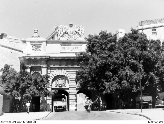 Victoria Gate, one of the gateways to the walled part of Malta's ...