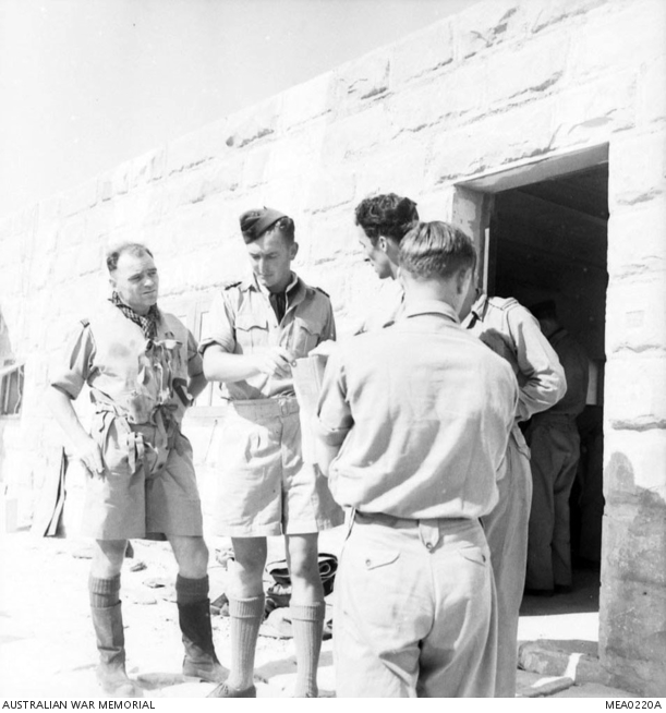 404672 Squadron Leader (Sqn Ldr) Reg N B Stevens and Sqn Ldr J Bartle ...
