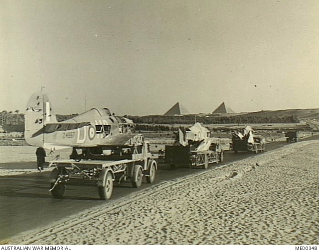 near Cairo, Egypt. c. February 1942. Personnel of Repair and Salvage