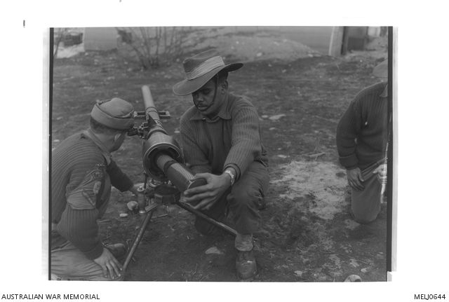Men of the 1st Battalion, The Royal Australian Regiment (1RAR), are ...