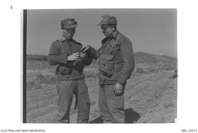 In the ranks of the 1st Battalion, The Royal Australian Regiment (1RAR ...