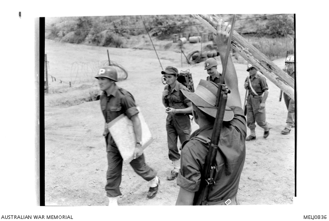 26931 Corporal (Cpl) Dale Rothwell of Hurstville, NSW, leads an ...