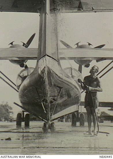 Bowen, Qld. 1944-05-09. At No. 1 Flying Boat Maintenance Unit RAAF ...