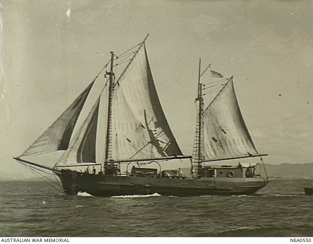 Townsville, Qld. 1944-09-14. RAAF ketch 06-11, formerly 