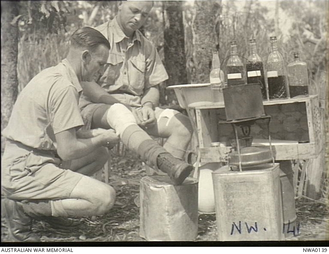 Darin area, NT. February 1943. At a RAAF Operational Base, Leading ...