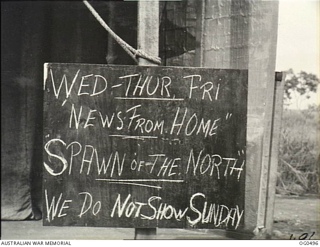 NEW GUINEA. 1944-01-08. THE 