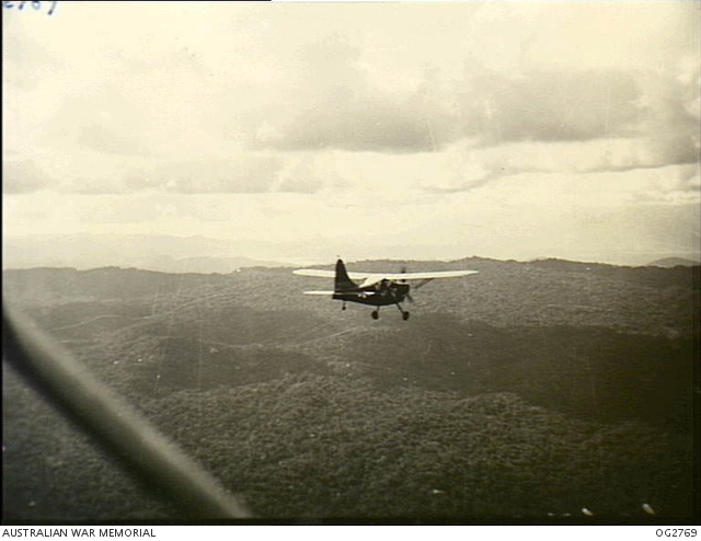 HOLLANDIA, DUTCH NEW GUINEA. C. 1944-06. A STINSON SENTINEL L-5 ...