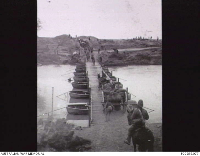 MODDER RIVER, SOUTH AFRICA, C 1900. A TRANSPORT WAGON CROSSING A ...