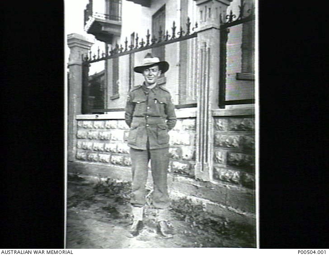 PRIVATE J.E.C. MADDRELL, NO 1 AUSTRALIAN RAILWAY SURVEY COMPANY, C.1941 ...