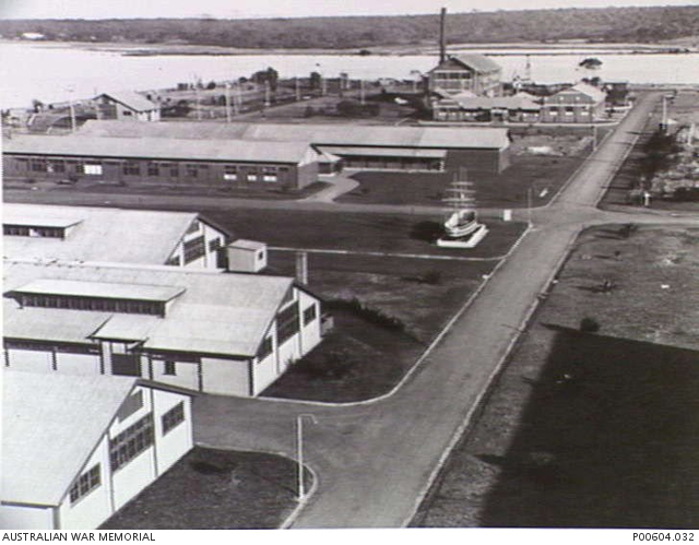 CRIB POINT , VICTORIA , C. 1930'S. GENERAL VIEW OF FLINDERS NAVAL BASE ...