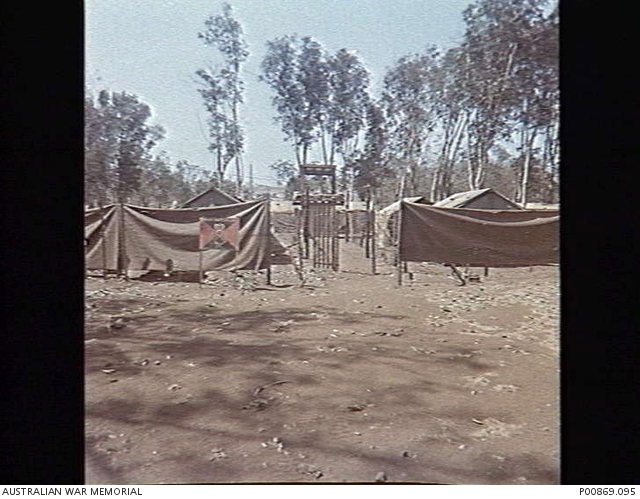 NUI DAT, PHUOC TUY PROVINCE, SOUTH VIETNAM, 1968. FRONT ENTRANCE OF THE ...
