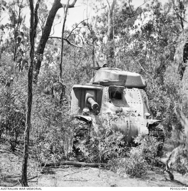 NSW OR QLD, 1942. A GENERAL GRANT M3 MEDIUM TANK OF 2/4TH ARMOURED