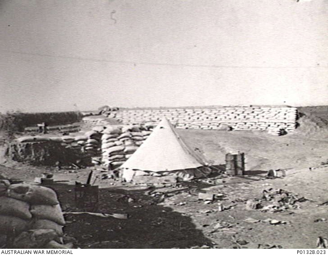 SOUTH AFRICA, C. 1901. A DEFENSIVE REDOUBT, POSSIBLY ABANDONED ...