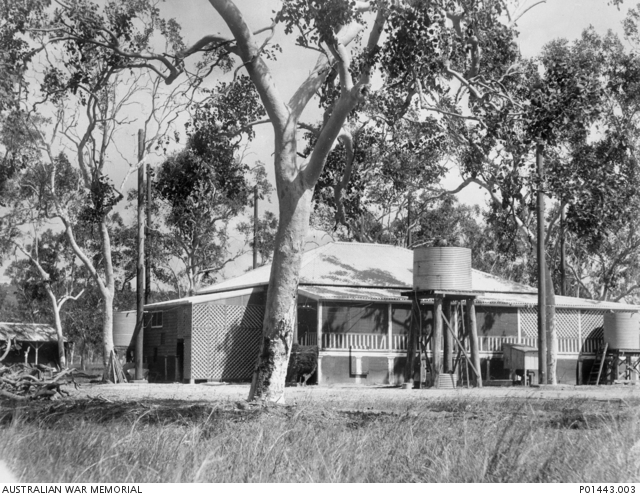 TOWNSVILLE, QLD. 1942. THE OPERATIONS BUILDING FOR NO. 1 WIRELESS UNIT ...