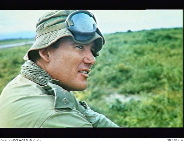 Informal portrait of 61069 Captain Rodney Ross, 12th Field Regiment ...