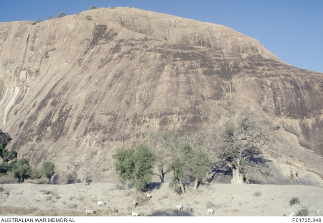 Buurhakaba, Somalia. 1993-03-17. Members of C Company, 1st Battalion