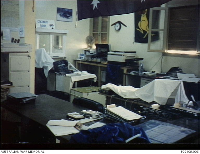 Laayoune, Western Sahara. 1992-07. The interior of an Australian ...